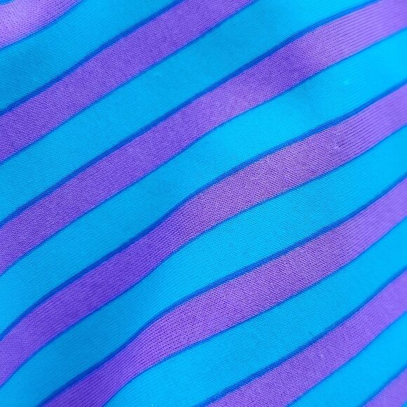 Old Navy Purple & Blue Stripe String Bikini Top (L) & String Bikini Bottom (S) - Picture 5 of 9